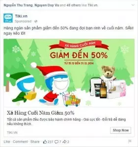 Demo quảng cáo chương trình khuyến mãi
