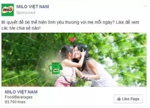 Quảng cáo tăng like