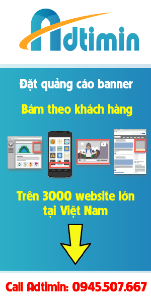 Quảng cáo banner Adtimin