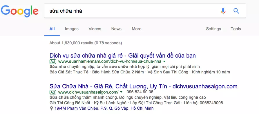 công ty quảng cáo Google Gia Lai