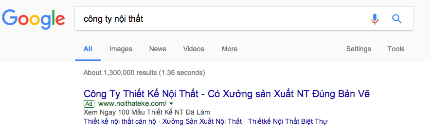 quảng cáo từ khóa Google Adwords Bình Thuận