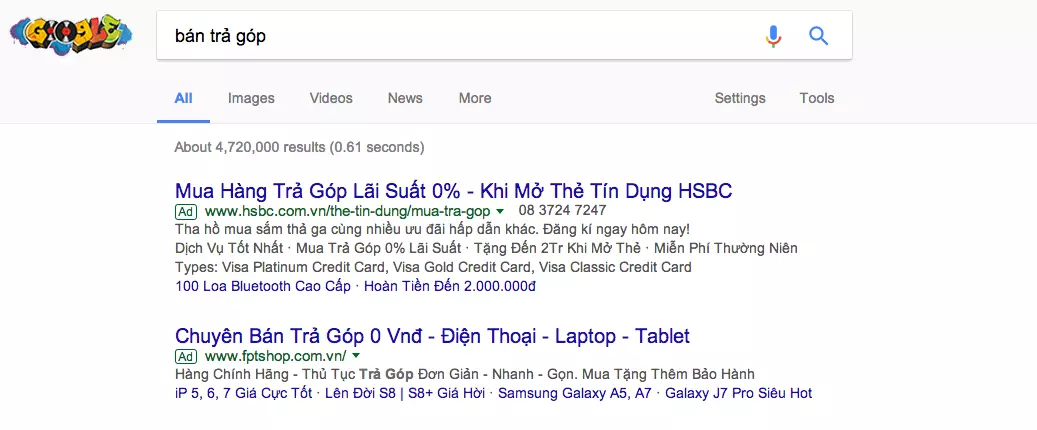đăng ký quảng cáo trên Google