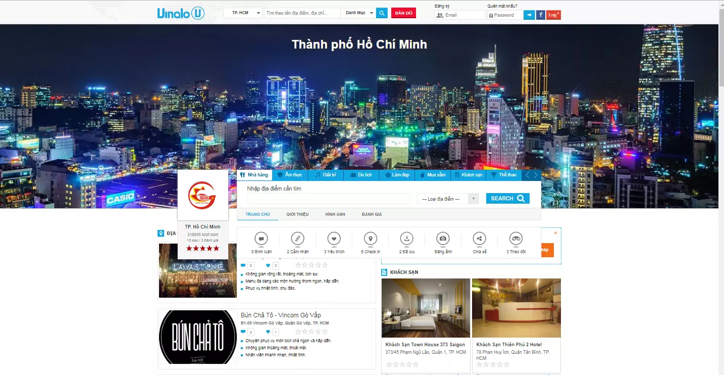Thiết kế web chuyên nghiệp nhà hành khách sạn