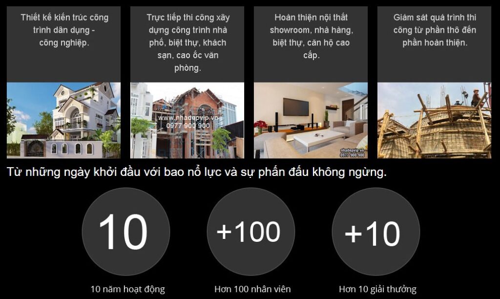 Công ty xây dựng uy tín tại TP.HCM