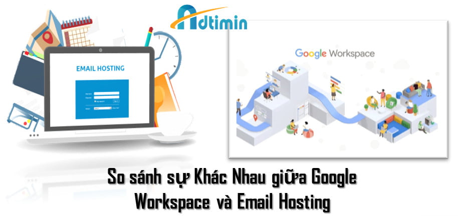 su khac nhau giua google workspace va email hosting