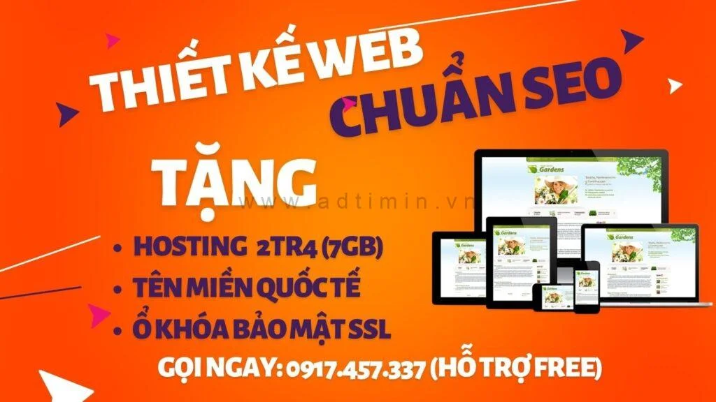 Giá website bán hàng
