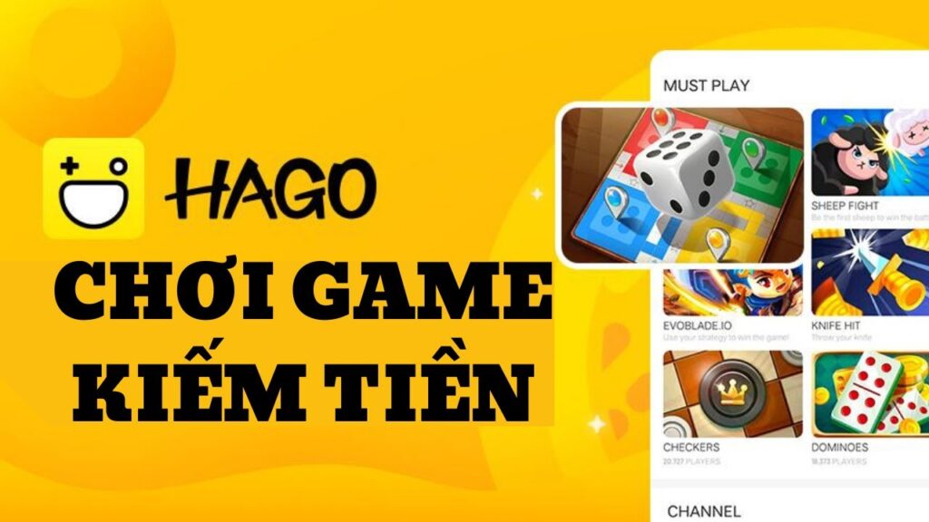 Hago – App chơi game kiếm tiền online