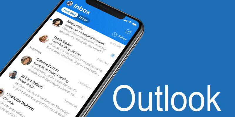 Cách đăng nhập Outlook trên điện thoại trên iphone và android