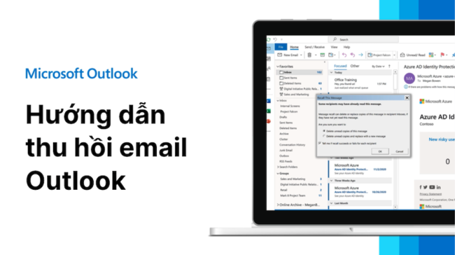 Thu hồi email Outlook