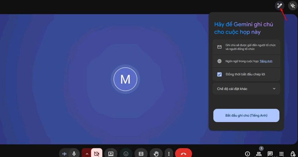 Ghi chú bằng Gemini