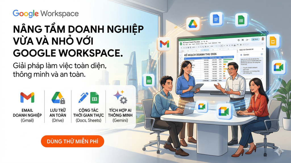 Tính năng Google workspace 