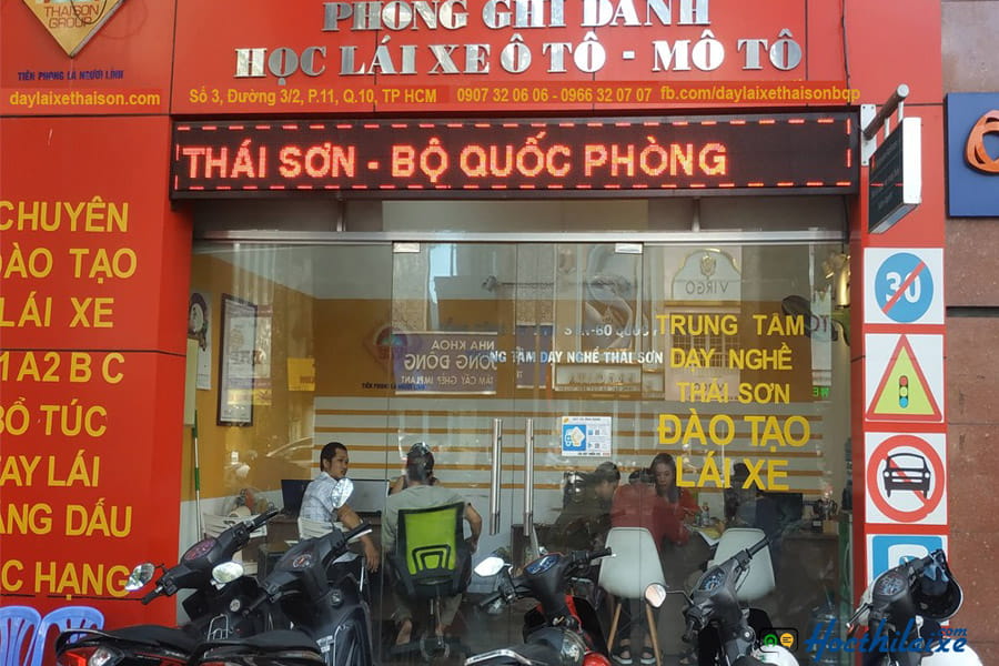 Trung tâm dạy lái xe Thái Sơn Trung tâm dạy lái xe Thái Sơn