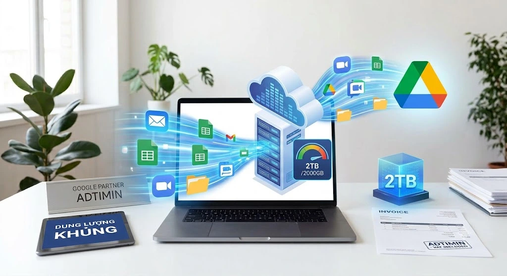 Tính năng dung lượng 2TB Shared Drive Google Workspace Business Standard