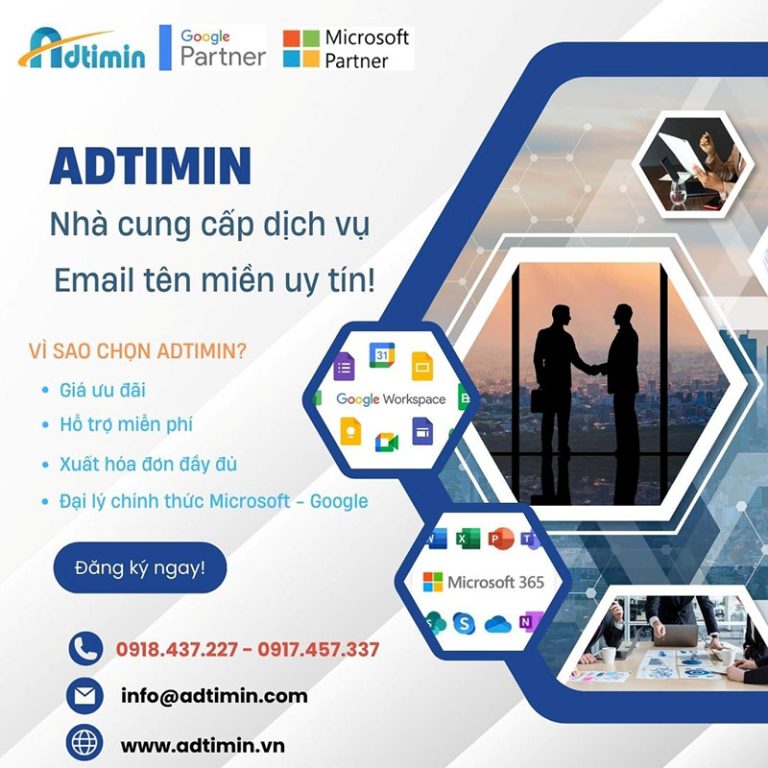 [Baodautu] ADTIMIN – nhà cung cấp dịch vụ email tên miền uy tín